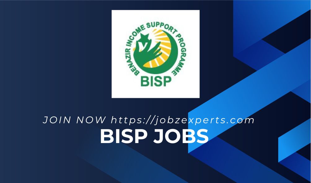 BISP Jobs 2025 Join Now