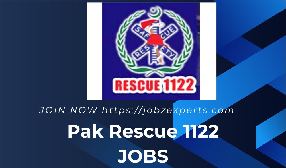 PAK Rescue 1122 Jobs 2025 Join Now