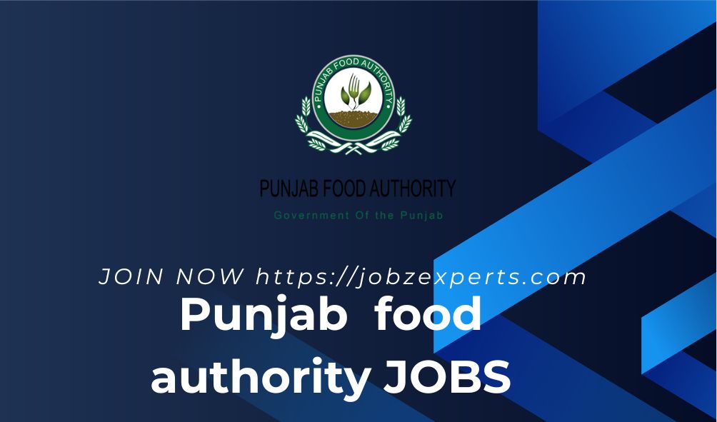 Punjab Food Authority Jobs 2025